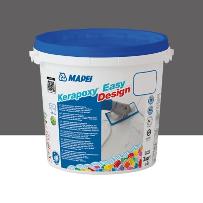 Епоксидний шовний заповнювач (фуга) MAPEI KERAPOXY EASY DESIGN №119, сірий лондон, 3 кг (5KB011903)